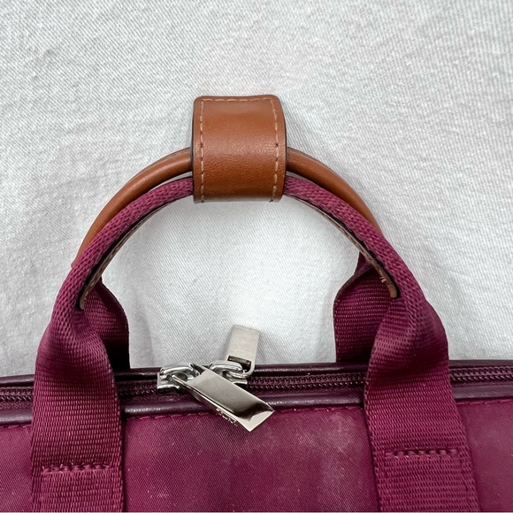 Tumi Maroon Red Backpack daybag main image 8
